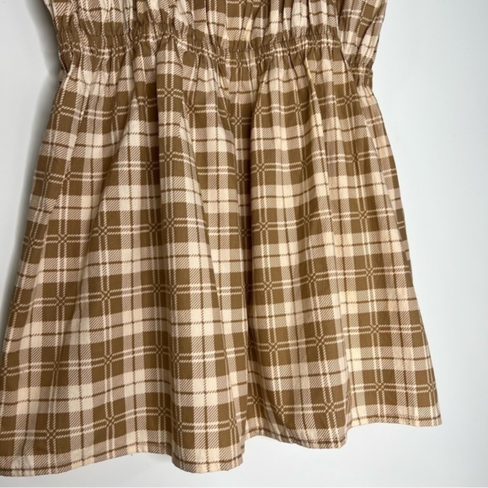 Anthropologie Faithfull The Brand Moretta Top - Lori Check Print - Picture 4 of 12